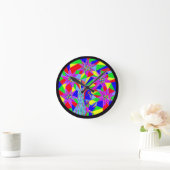 Star Seeker Runde Wanduhr (Zuhause)