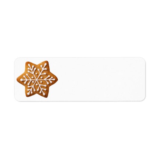 Star Shape Christmas Gingerbrot (Vorne)