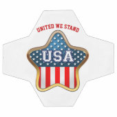 Star-Shaped American Flag Soccer Ball (Flach)