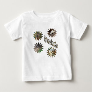 Star Shapes Meerkat Images, Baby T-shirt