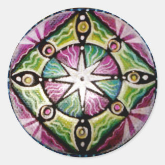 Star Shine Star Bright Mandala Sticker
