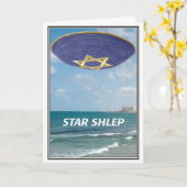 Star Shlep Jewish Birthday Card Karte (Gelbe Blume)