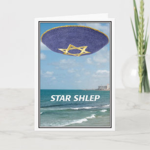 Star Shlep Jewish Birthday Card Karte