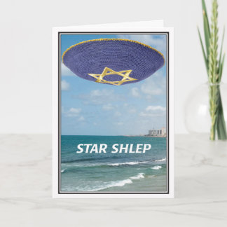 Star Shlep Jewish Birthday Card Karte