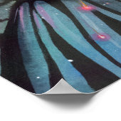 Star Showers Fairy Fantasy Art von Molly Harrison Poster (Ecke)