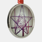 Star Silbernes Ornament (Rechts)