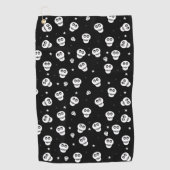 Star Skulls Golfhandtuch (Vorderseite)