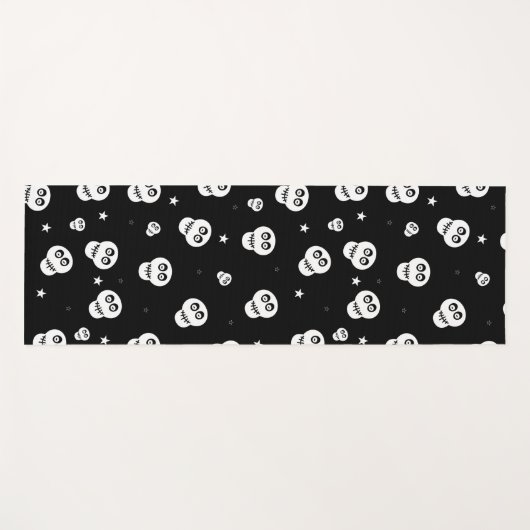 Star Skulls Yogamatte (Vorderseite (Horizontal))