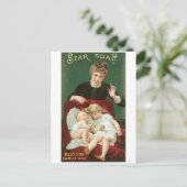 Star Soap Postkarte (Stehend Vorderseite)