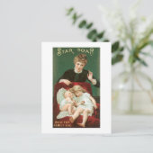 Star Soap Postkarte (Stehend Vorderseite)