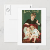 Star Soap Postkarte (Vorne/Hinten)