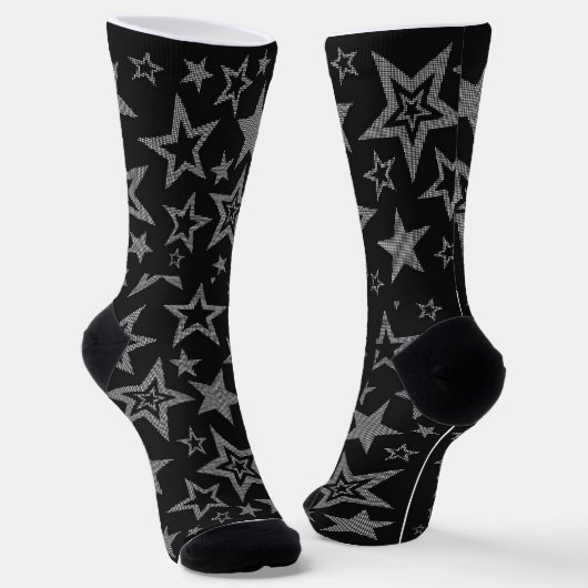 Star socks socken (Gewinkelt)