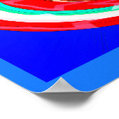 Star Space Art Poster (Ecke)