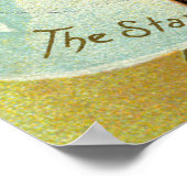 Star Spangle Banner American Flag Poster (Ecke)