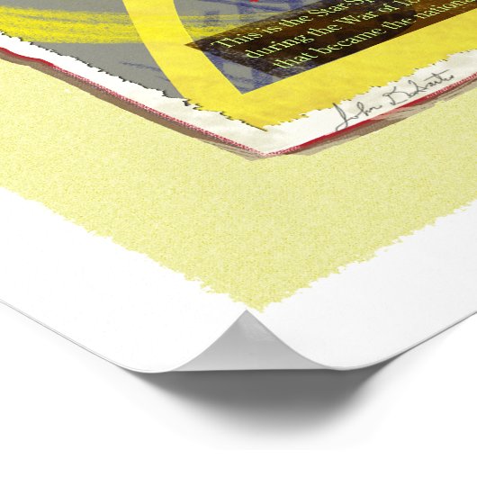 Star Spangle Banner Bicentennial Poster (Ecke)