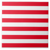 Star Spangle Banner Stripes Fliese (Vorderseite)