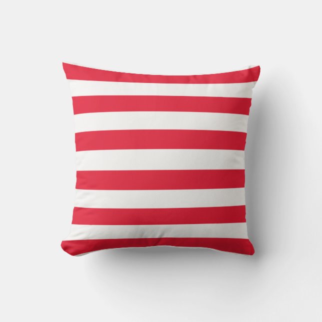 Star Spangle Banner Stripes Kissen (Vorderseite)