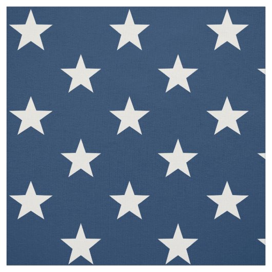 Star Spangled 1 1/2" Stars Blue USA Stoff (Muster)