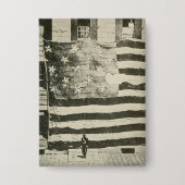 Star Spangled Banner: American Flag on Display Button (Vorderseite)