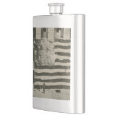 Star Spangled Banner: American Flag on Display Flachmann (Links)