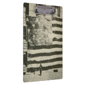 Star Spangled Banner: American Flag on Display Klemmbrett (Rechts)