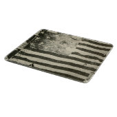 Star Spangled Banner: American Flag on Display Schneidebrett (Ecke)