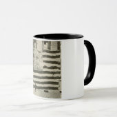 Star Spangled Banner: American Flag on Display Tasse (VorderseiteRechts)