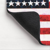 Star Spangled Banner - Amerikanische Flagge Mousepad (Ecke)