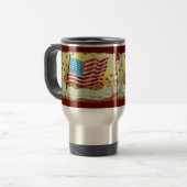 Star Spangled Banner Flag Travel Mug Reisebecher (Vorderseite Links)