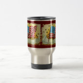 Star Spangled Banner Flag Travel Mug Reisebecher (Mittel)