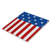 Star Spangled Banner Fliese (Seite)