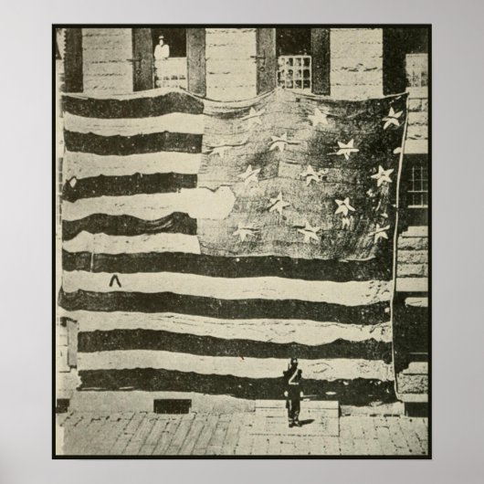 Star-Spangled Banner, Great Garrison Flag Poster (Vorne)