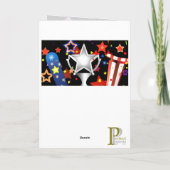 Star Spangled Banner Gruß/Note Card Karte (Rückseite)