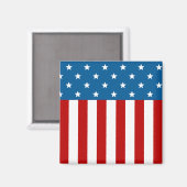 Star Spangled Banner Magnet (Vorderseite/Rückseite)