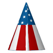 Star Spangled Banner  Partyhütchen (Rückseite)