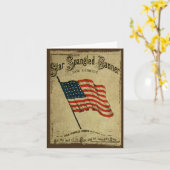 Star Spangled Banner - Prim Lil Mitteilungskarten (Gelbe Blume)