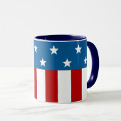 Star Spangled Banner Tasse (VorderseiteRechts)