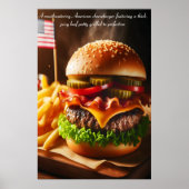 Star-Spangled Burger Sensation 24x36 Poster (Vorne)