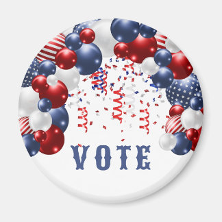 Star Spangled Celebration Arch Vote Magnet