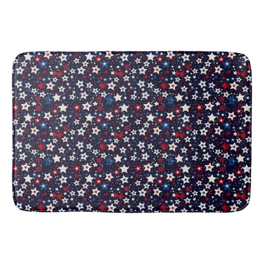 Star-Spangled Celebration Badematte (Vorderseite)
