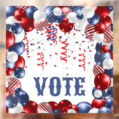 Star Spangled Celebration Fensteraufkleber (Blatt 2)