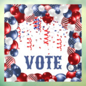 Star Spangled Celebration Fensteraufkleber (Blatt 3)