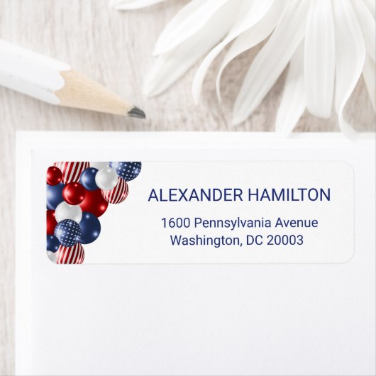 Star Spangled Celebration Return Address (Insitu)