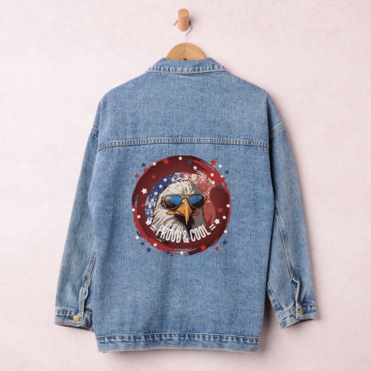 Star Spangled Cool Eagle Denim Jacket Jeansjacke (Hangar)