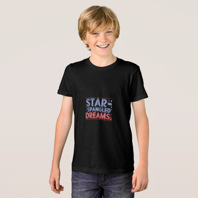 Star-Spangled Dreams Tri-Blend Shirt (Vorderseite voll)