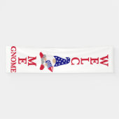 Star-Spangled Gnome Willkommen Banner (Horizontal)