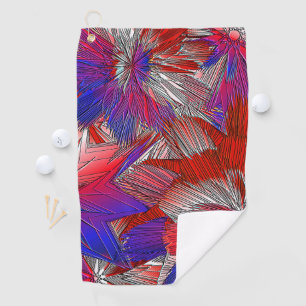 Star Spangled Golfhandtuch