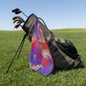 Star Spangled Golfhandtuch (Gras)
