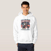Star-Spangled Hammered Eagle Party Hoodie (Vorne ganz)