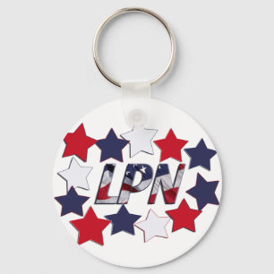 STAR SPANGLED LPN - LIZENZIERTE PRAKTISCHE KRANKHE SCHLÜSSELANHÄNGER